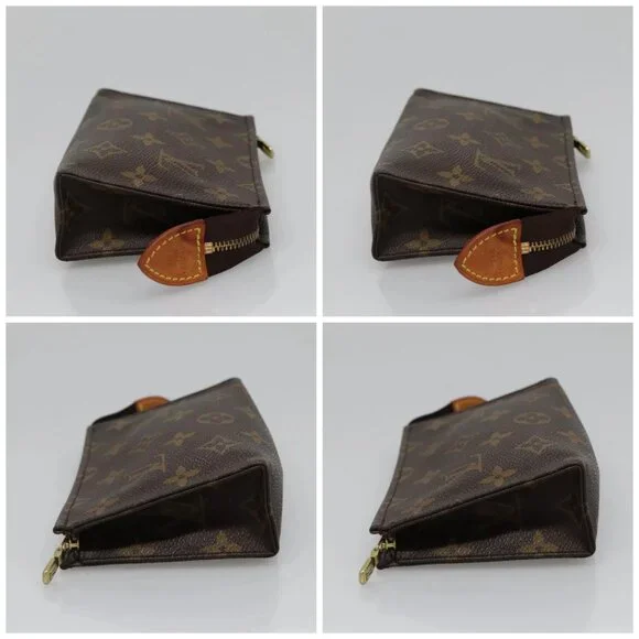 LOUIS VUITTON Monogram Poche Toilette 15 Pouch M47546 LV Auth 139378 - Picture 16 of 16